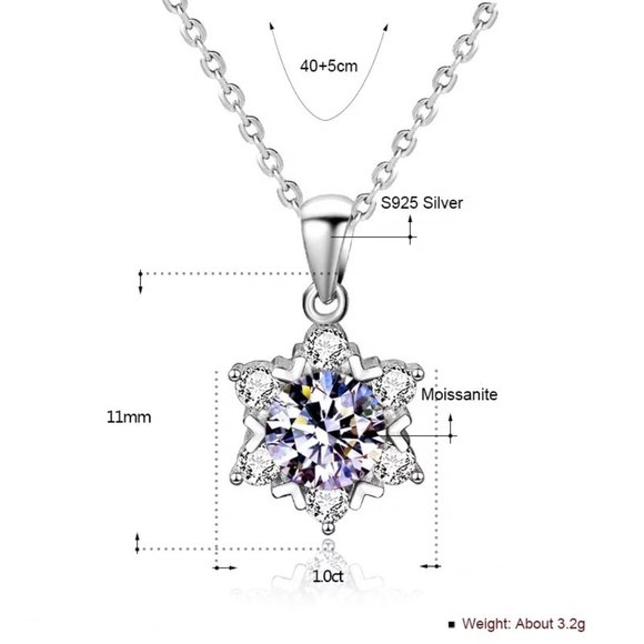 1ct. t.w. Diamond Star of David Necklace - Picture 4 of 15